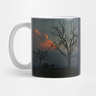 African Trees Dusk Mug